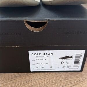 Cole Haan Marine Blue Knit Zerogrand Sneakers
